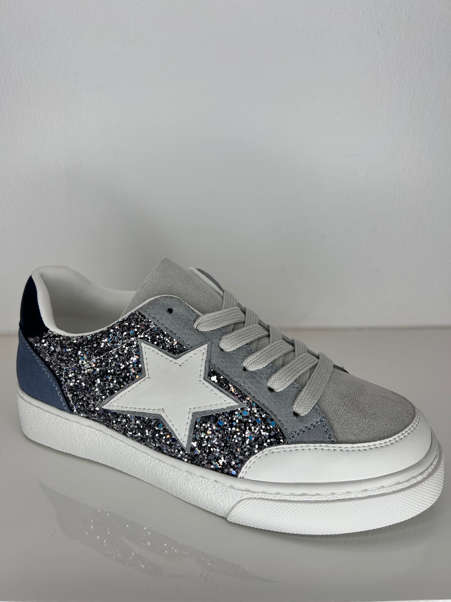 Findlay Star Trainer - Navy Sparkle/White Star