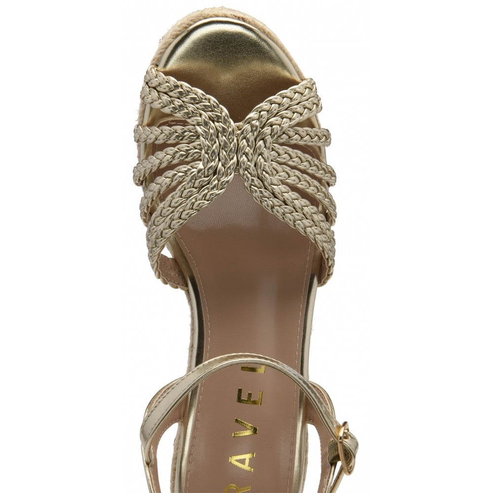 Ravel Grundy Wedge Shoes - Gold