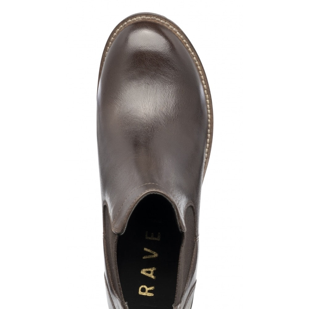 Ravel Bray Leather Boot - Coffee