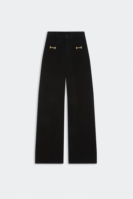 Suncoo Paris Ringo Wide Leg Jeans - Nior