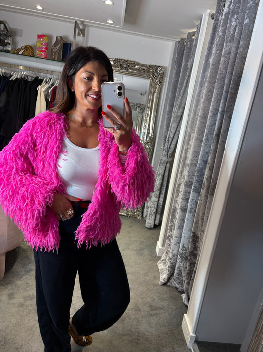 Nooki Marmot Jacket - Fuchsia