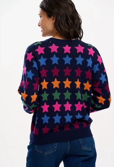 Sugarhill Brighton Annalee Rainbow Star Knit