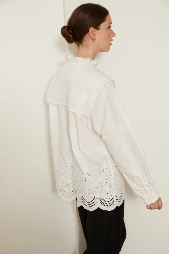 Jovonna Shailee Blouse White