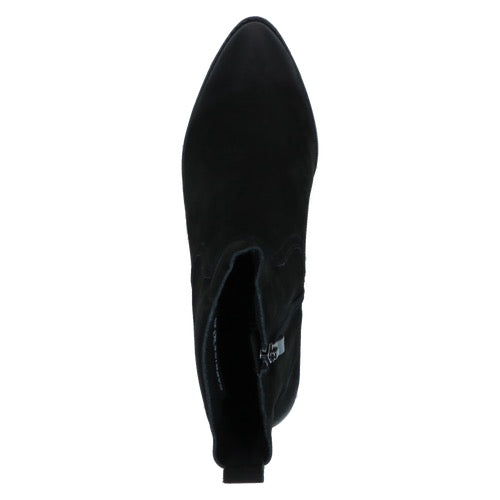COMING SOON Caprice Nubuck Ankle Boots - Black