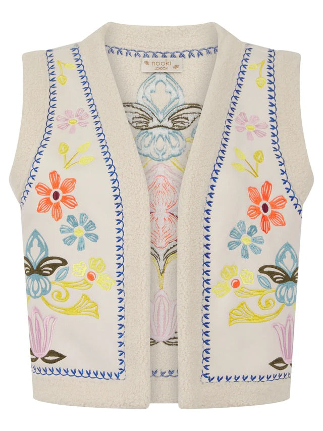 Nooki Cassidy Embroidered Gillet