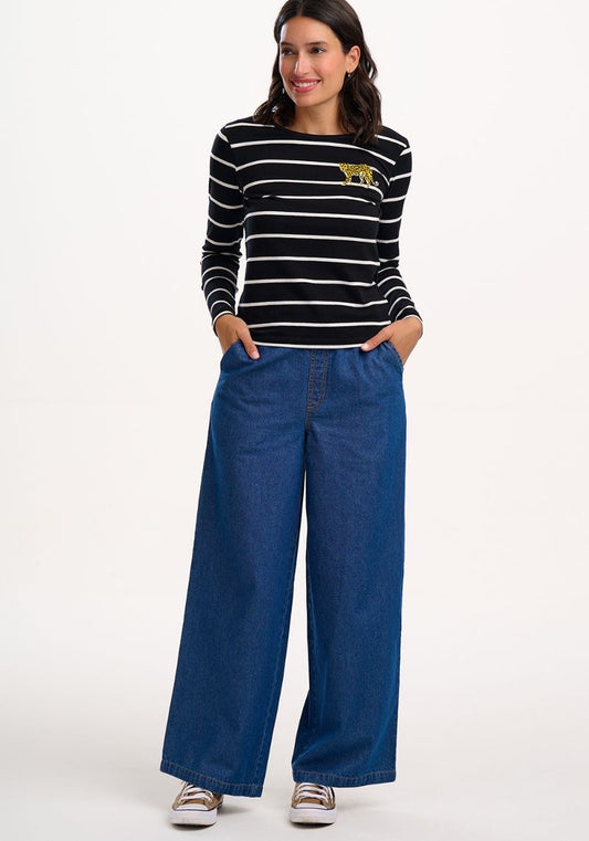 Sugarhill Brighton Immy Denim Trousers - Deep Blue