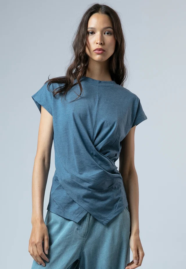 Religion Time T-Shirt - Blue Ashes