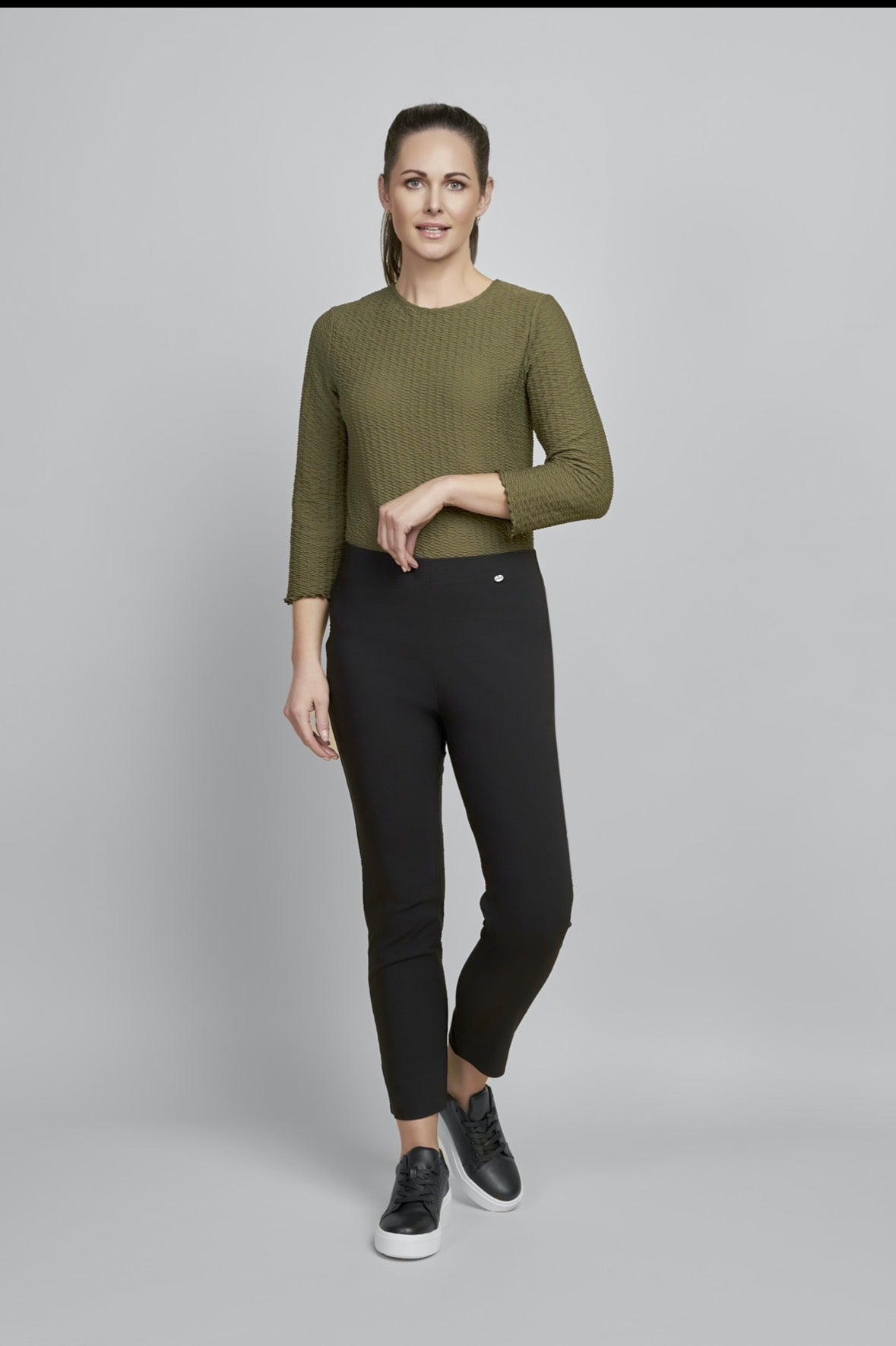 PINNS Slim Leg Ankle Grazer - Black