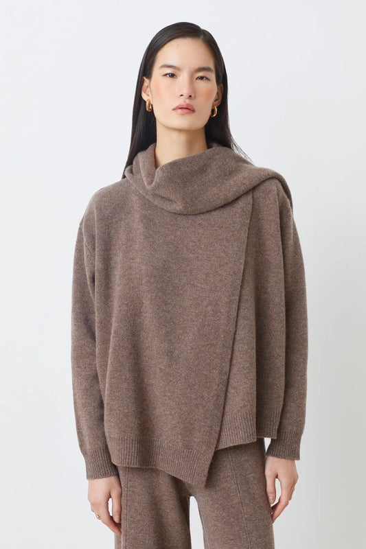 Suncoo Paris Palmada Wool Jumper - Chataigne/Mocha