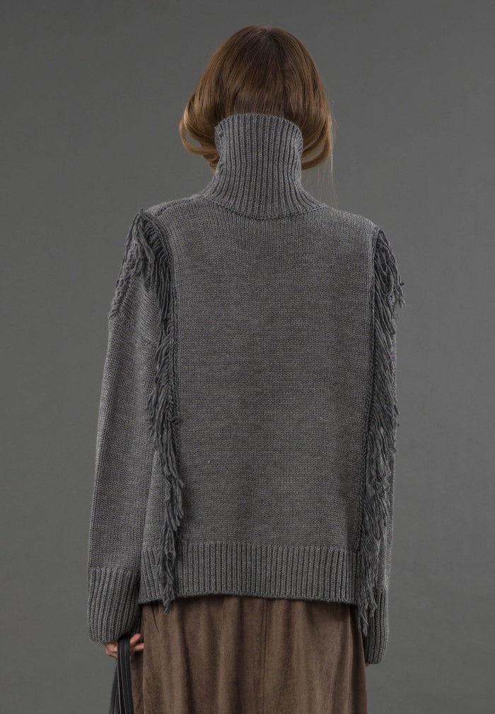 Religion Jamie Jumper - Charcoal