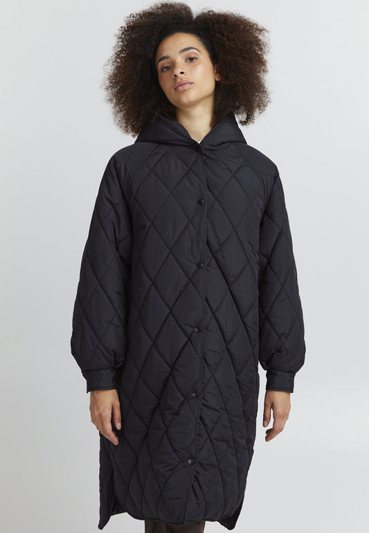 ICHI Hansa Coat Black