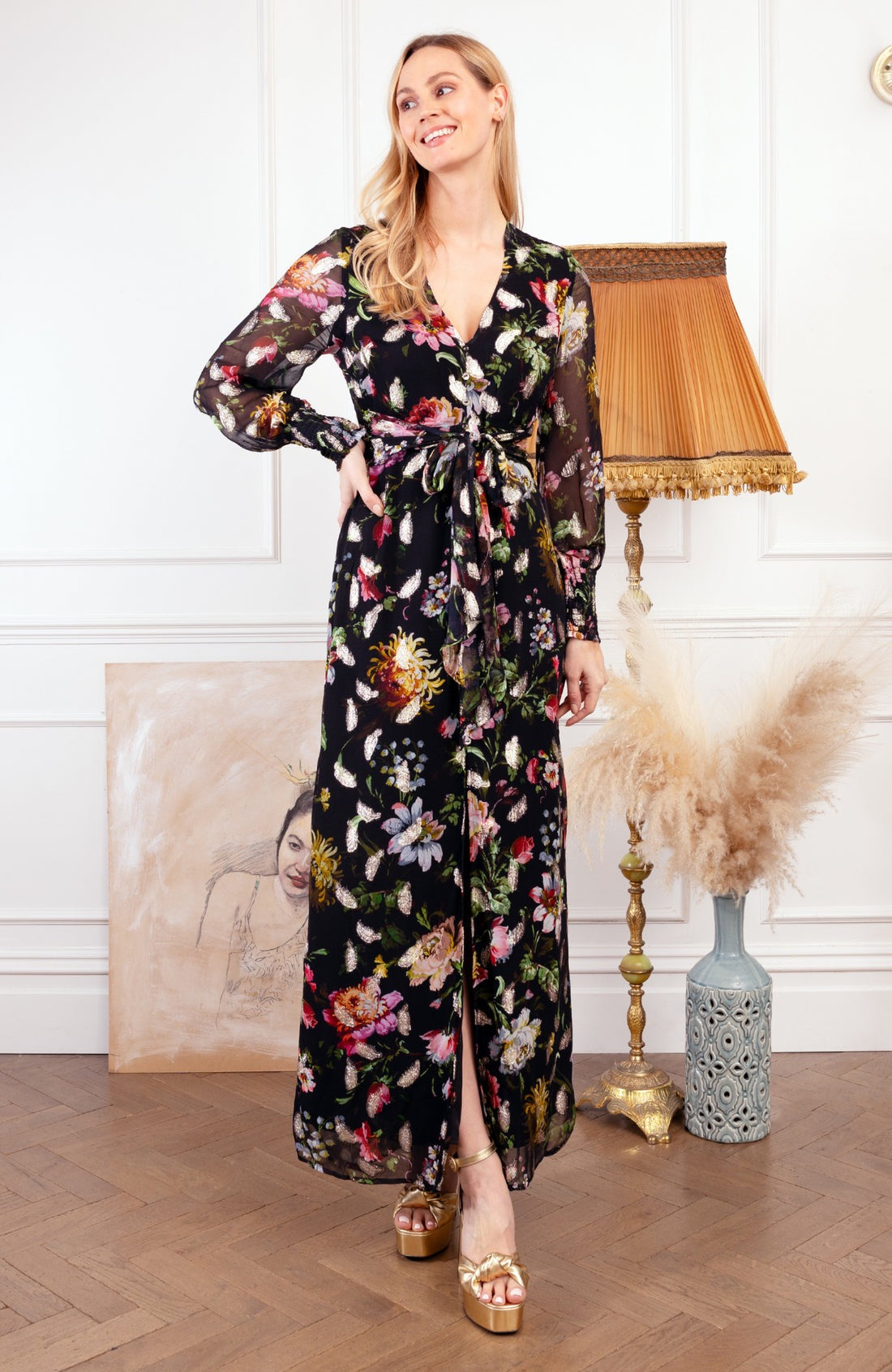 Hope & Ivy Dara Maxi Dress