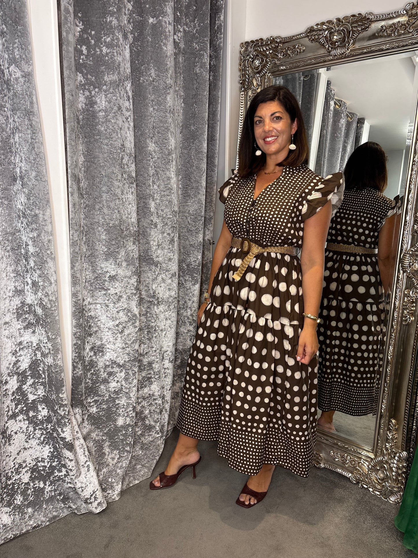 Studio Polka Dot Dress