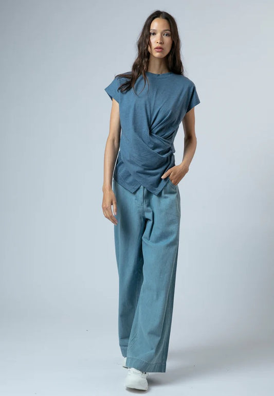 Religion Time T-Shirt - Blue Ashes