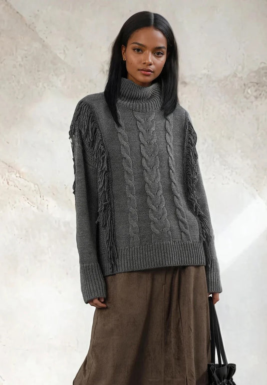 Religion Jamie Jumper - Charcoal