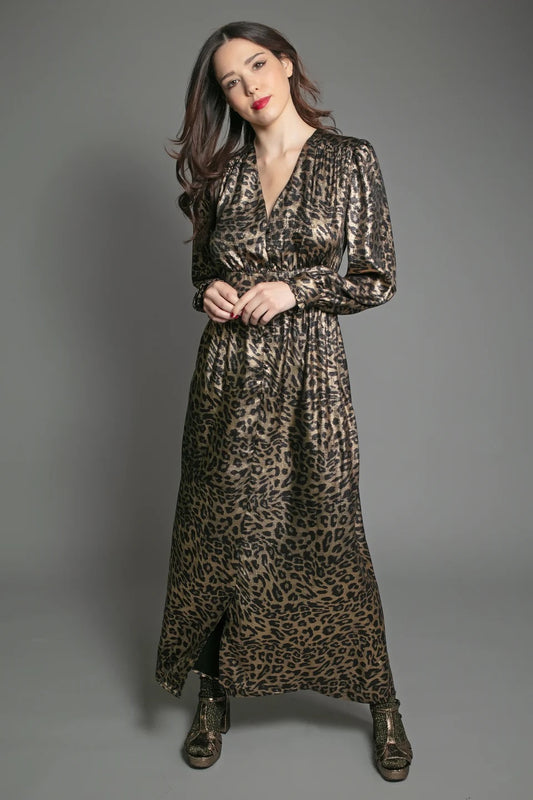 Nooki Devina Leopard Print Dress