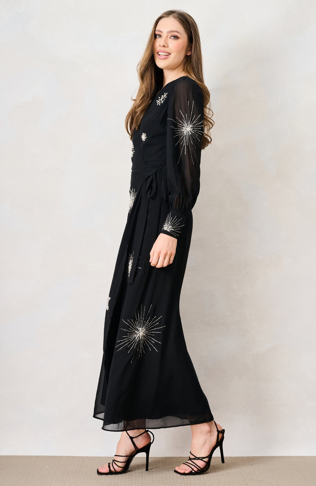 Hope & Ivy The Marlo Dress - Black
