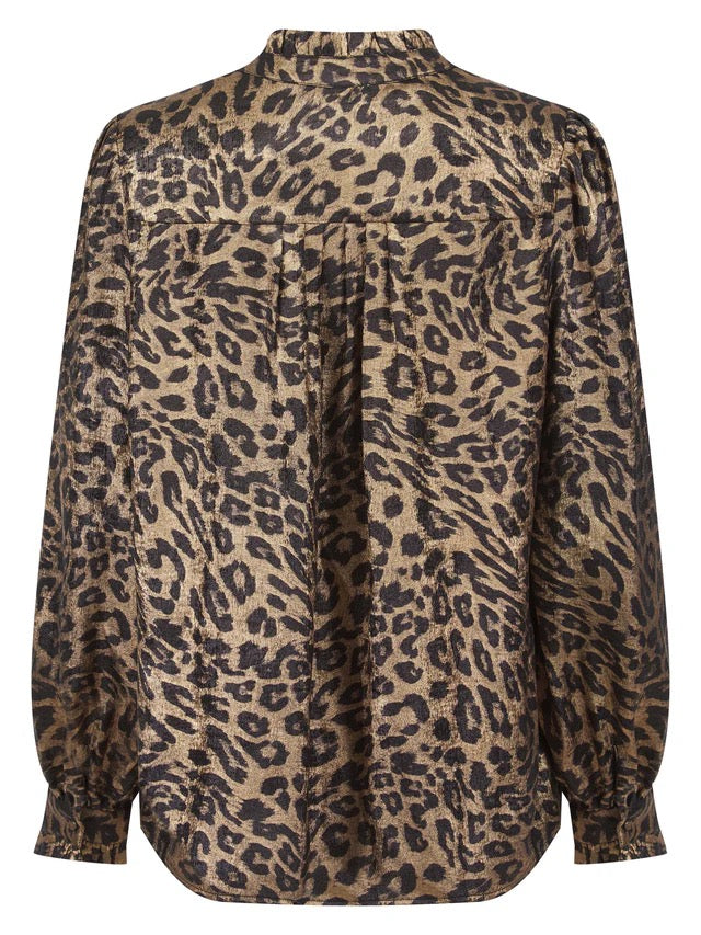 Nooki Sylvia Leopard Print Blouse