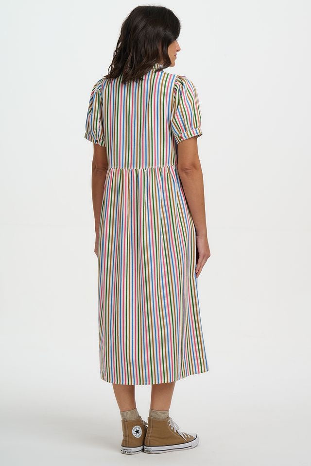Sugarhill Brighton Gillian Midi Smock Dress - Multi