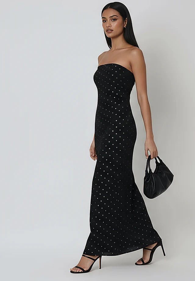 Religion Mila Maxi Dress - Black