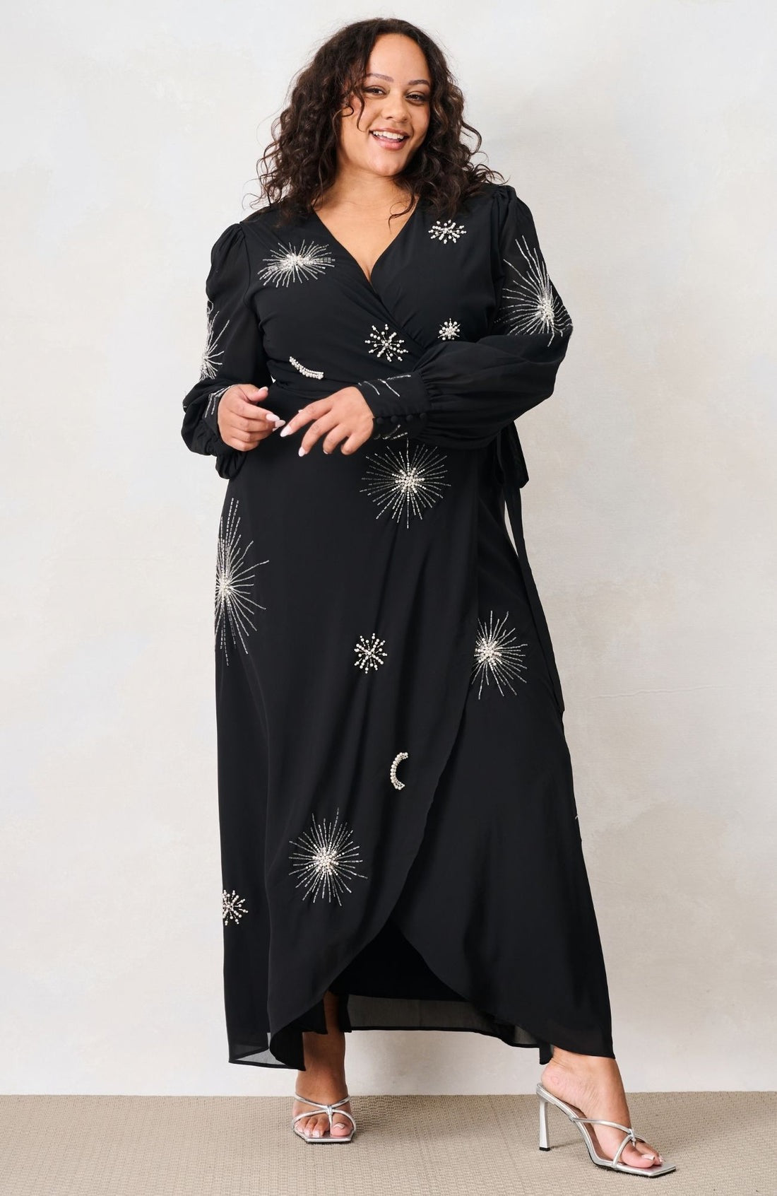 Hope & Ivy The Marlo Dress - Black