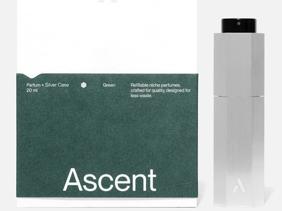 Ascent Starter Pack Case with Perfume - Green
