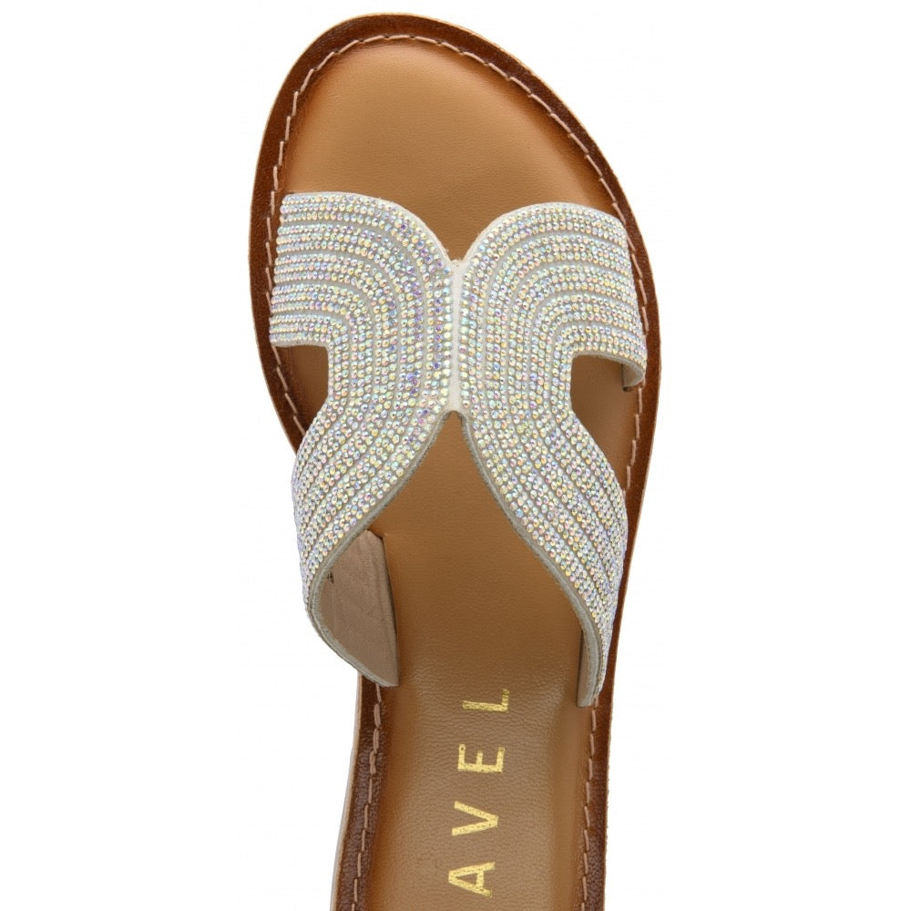 Ravel Wiske Diamond Sandals - Silver