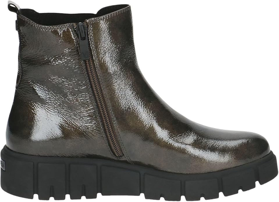 Caprice Rust Leather Chelsea Boot