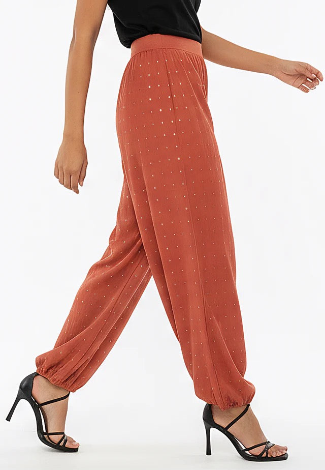 Religion Helena Trousers - Burnt Sienna