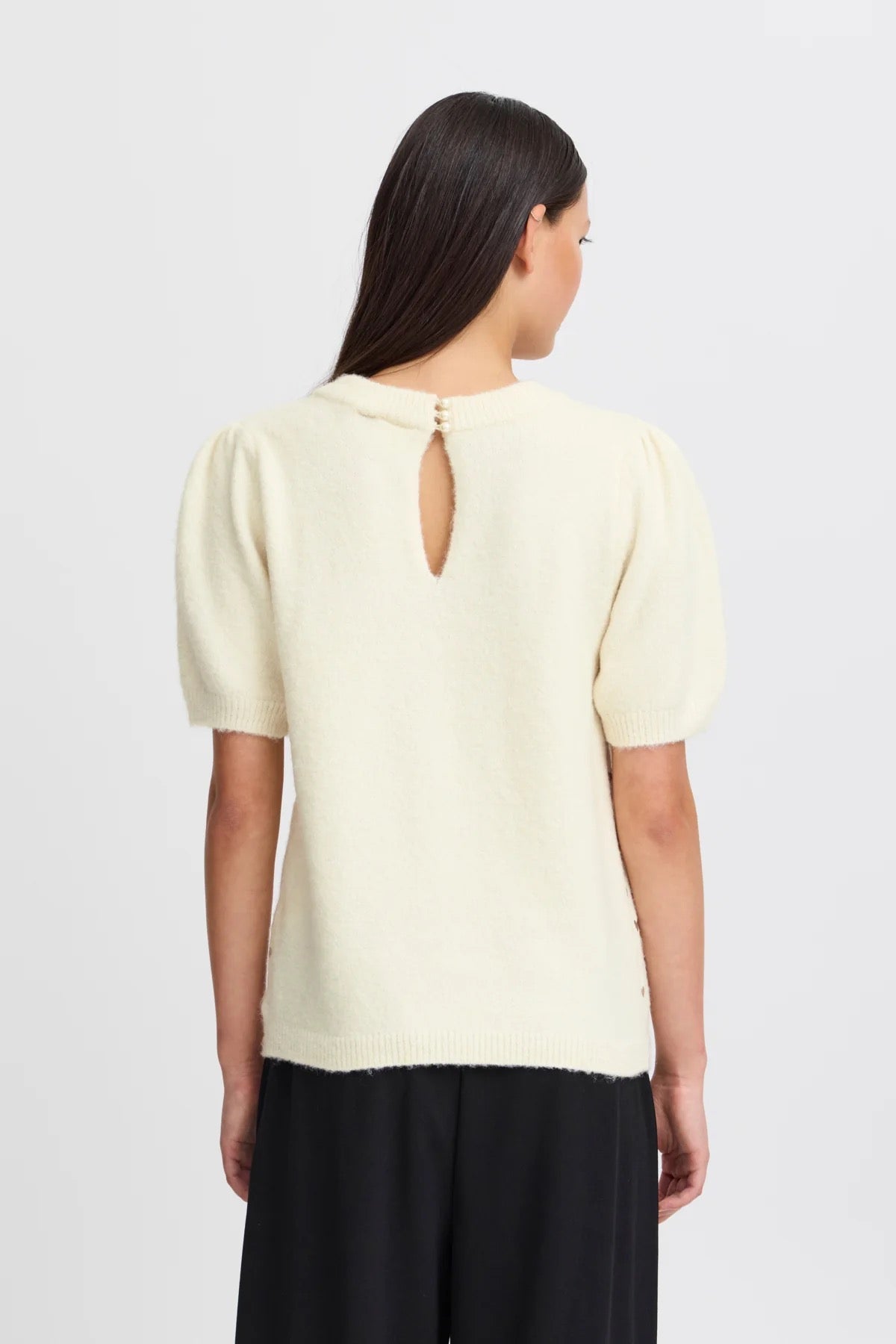 ICHI Cream Corinne Jumper