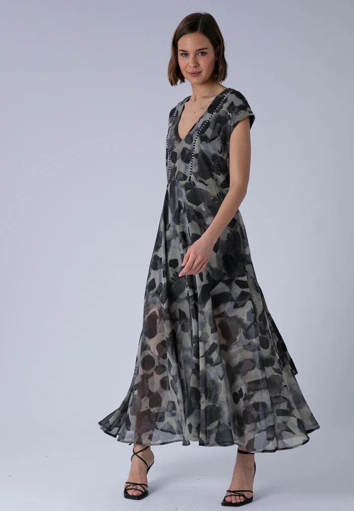Religion Lilian Terrazzo Maxi Dress