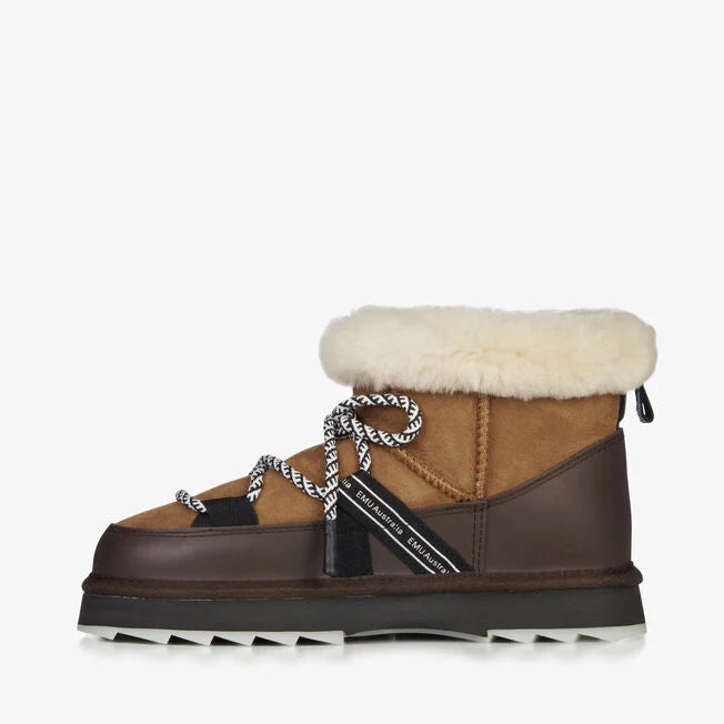 Emu Blurred Boot Chestnut