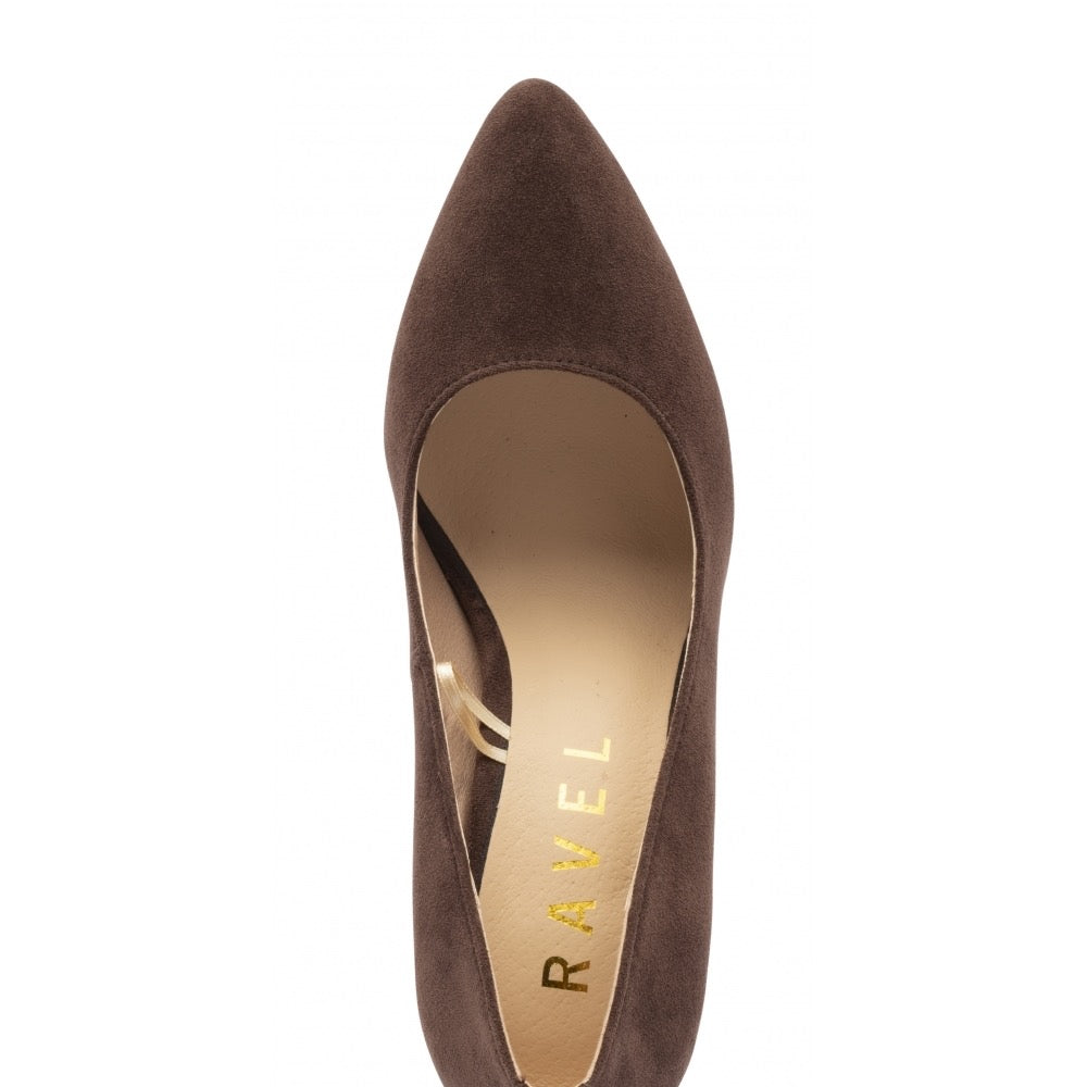 Ravel Edson Suede Heel - Brown