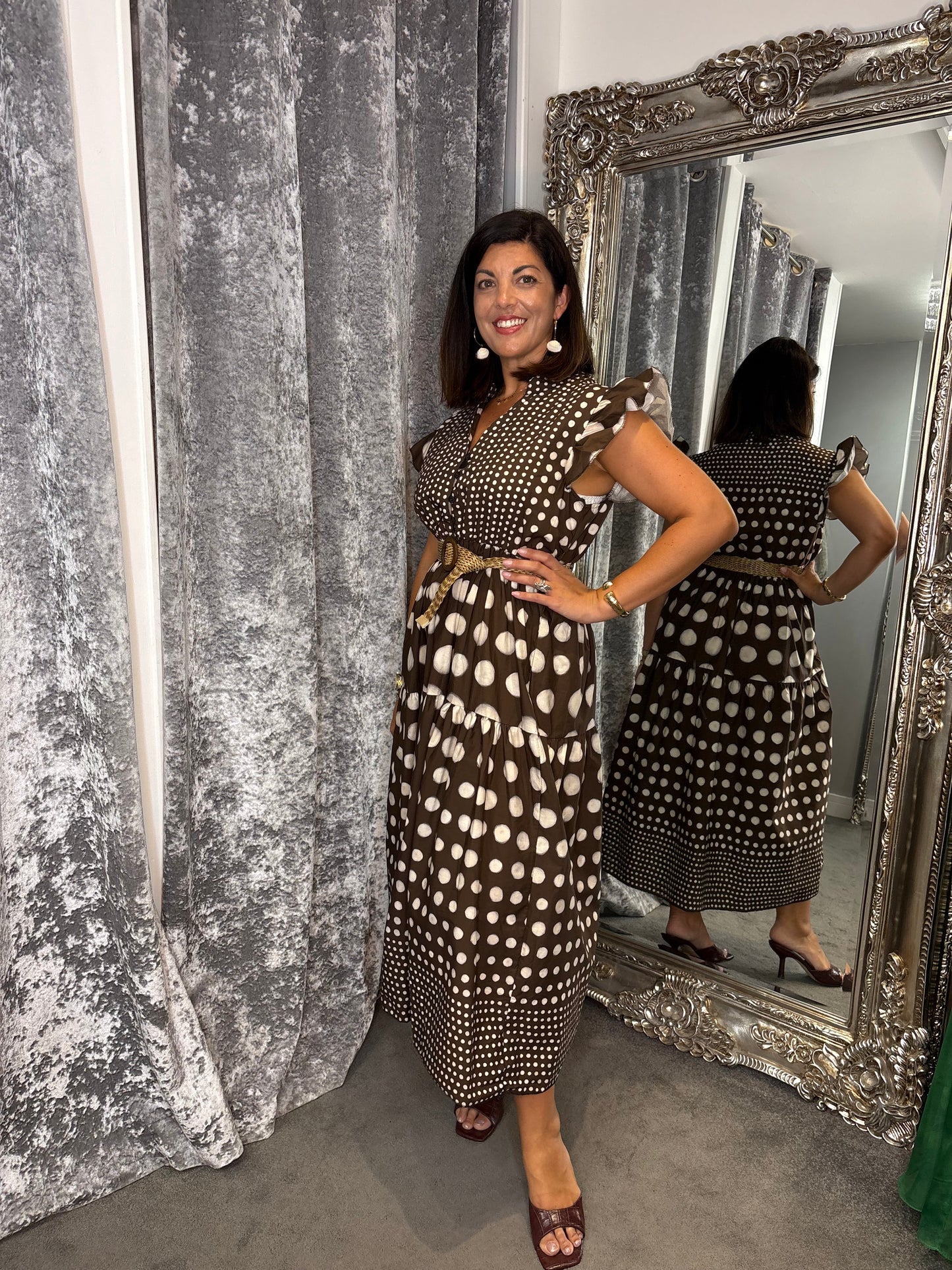 Studio Polka Dot Dress