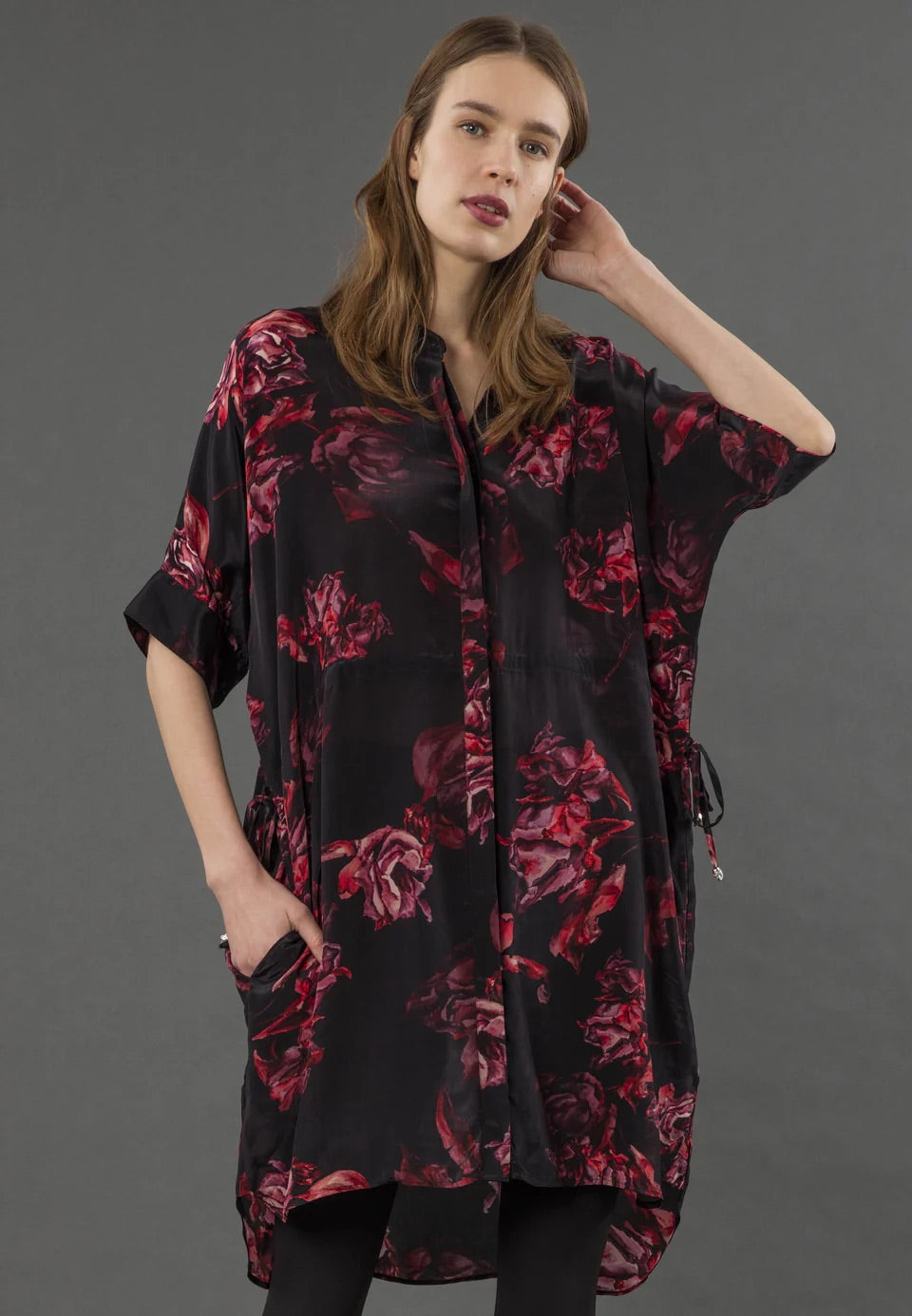 Religion Lola Tunic Dress - Red Fade