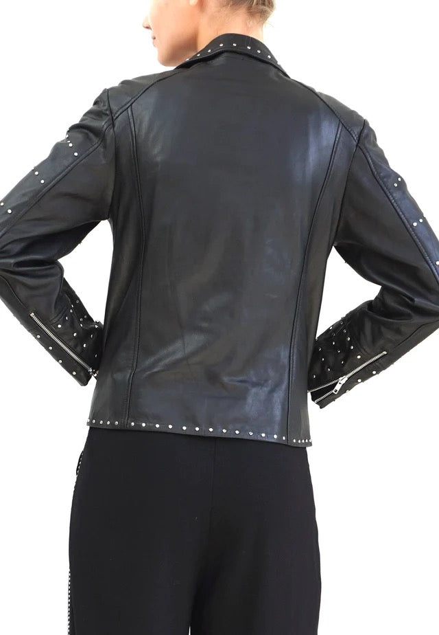 Religion Complex Leather Jacket