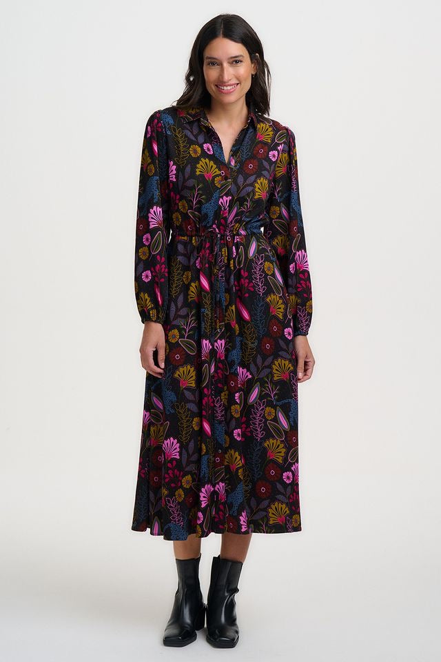Sugarhill Brighton Dottie Maxi Dress - Black/Multi