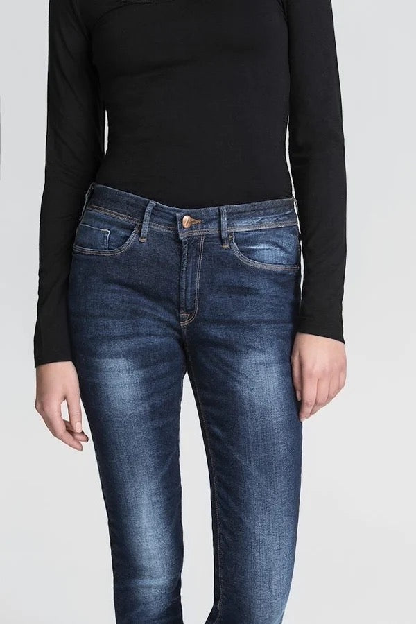 ICHI Erin Skinny Jean Mid Wash