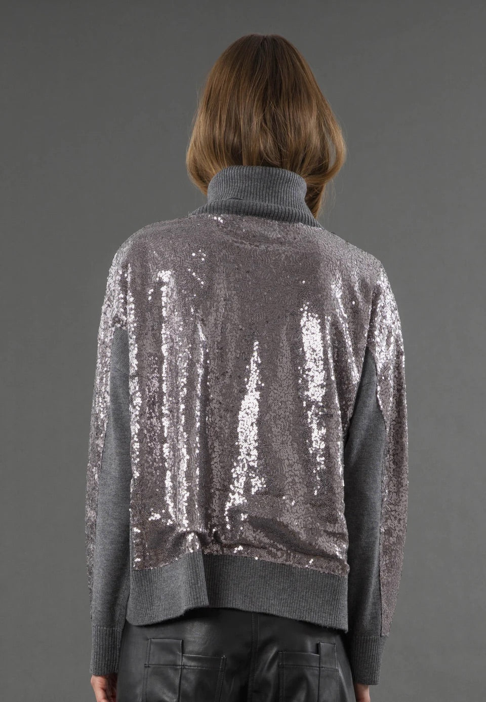 Religion Hailey Turtleneck Jumper - Grey