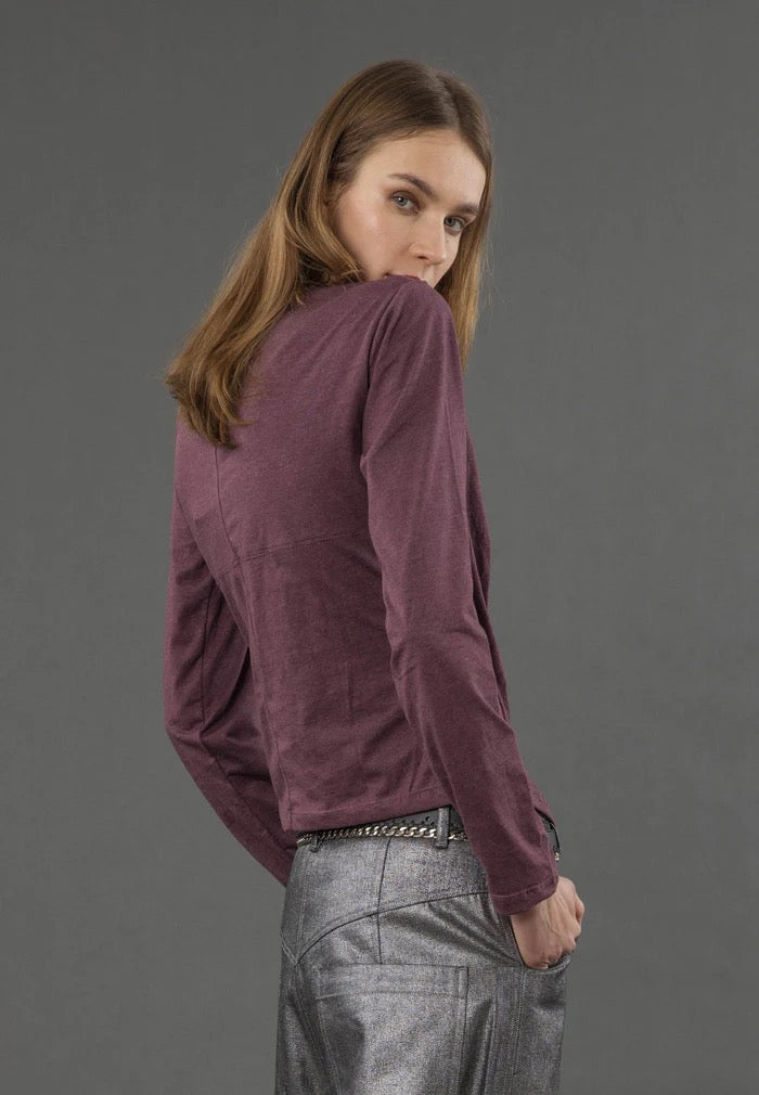 Religion Time Top - Mauve