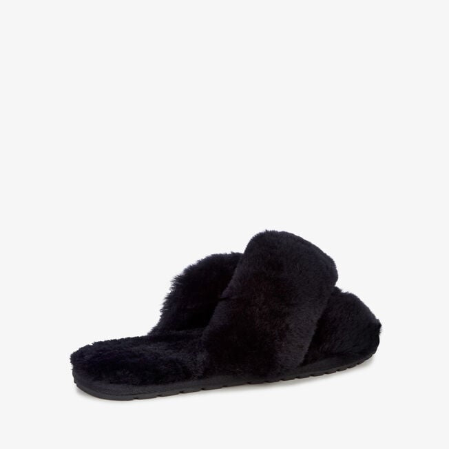 Emu Mayberry Sheepskin Slipper Black